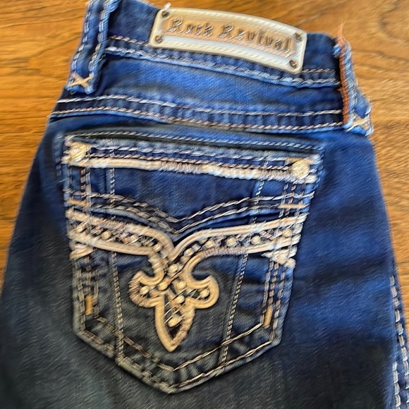 Rock Revival Boris bootcut Jeans - Picture 1 of 7